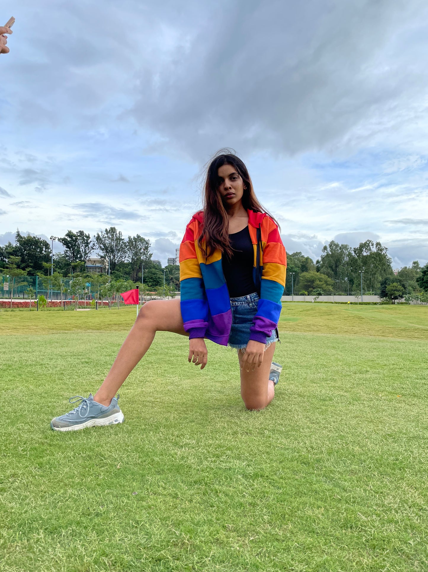 Beyond Boundaries Rainbow Hoodie