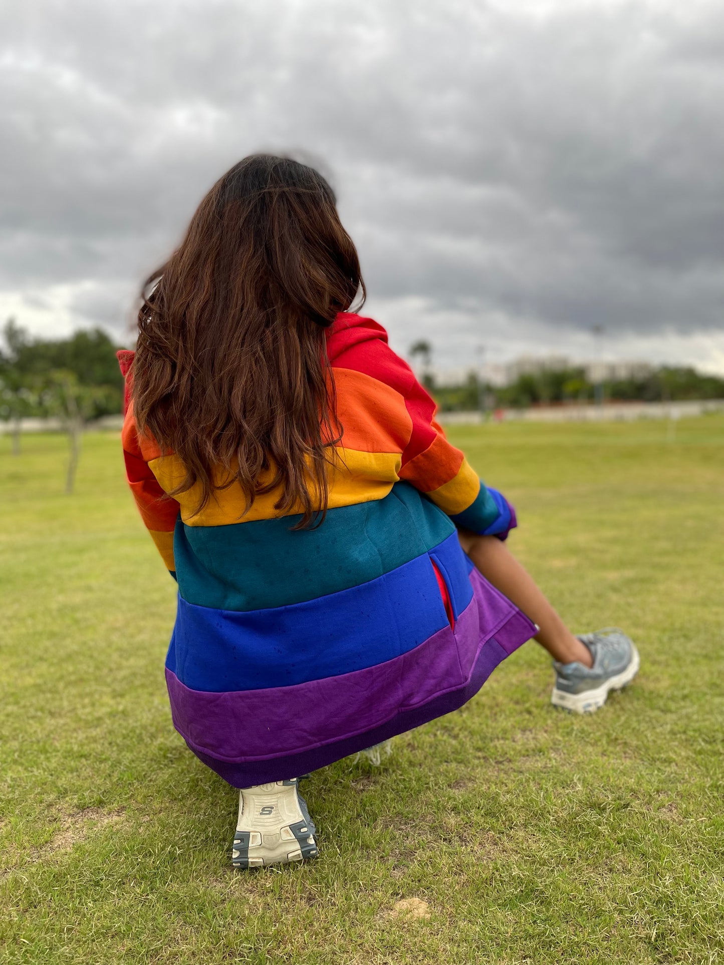 Beyond Boundaries Rainbow Hoodie